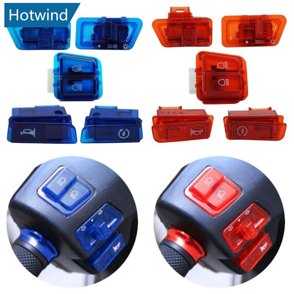 HW 5 Pçs Sinal De Volta Da Motocicleta Farol Chifre Dimmer Interruptor Botão Partida Para GY6 50cc 125cc 150cc Ciclomoto