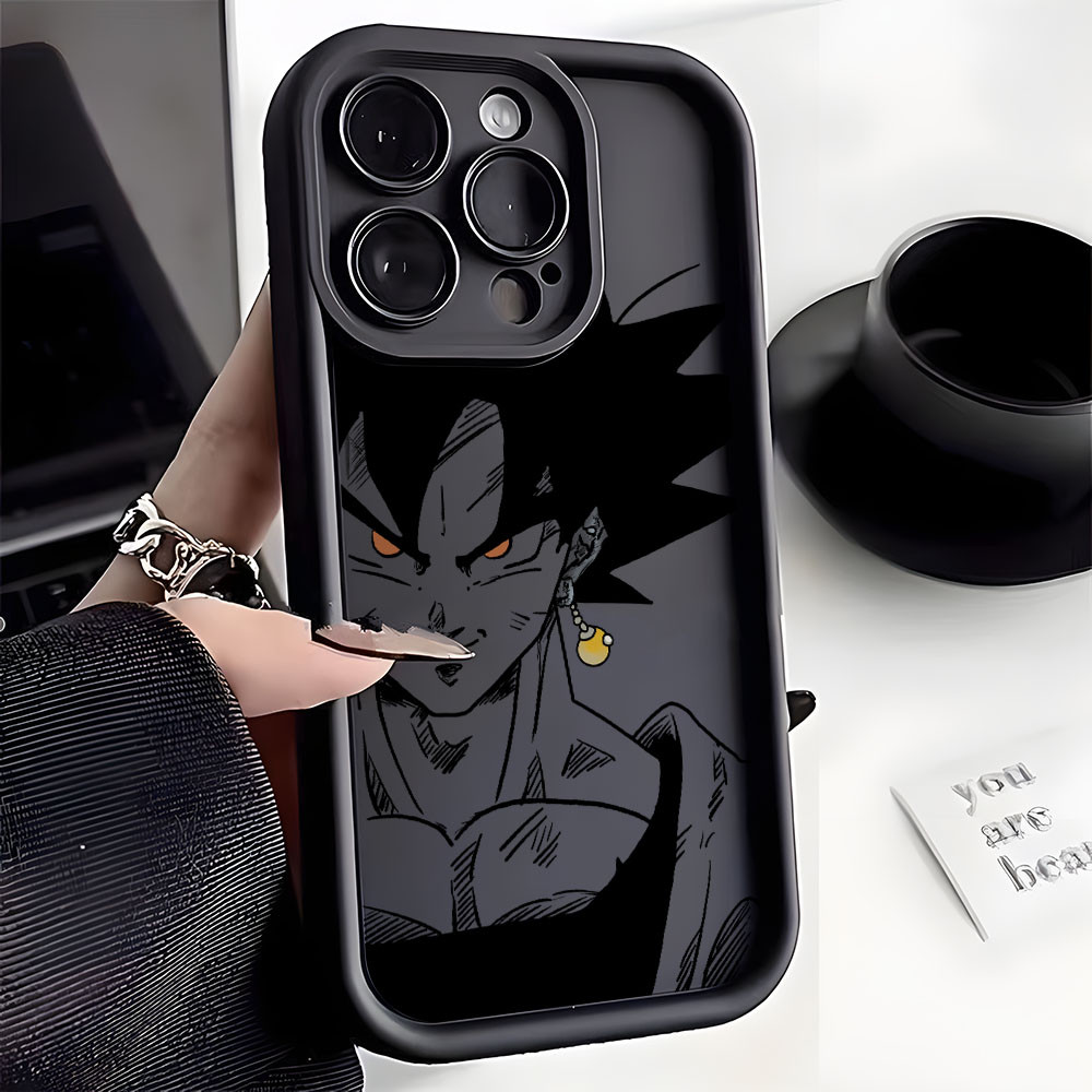 Anime Dragon Ball Son Goku Embalagem Para Apple iPhone 17 Ar 16 16e 15 14 13 12 Mini 11 Pro Max X XR XSMAX 8 7 e Plus Ca
