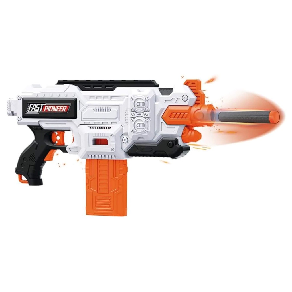 Brinquedo Infantil Lançador de Dardos Space Soft 24 Dardos Zippy Toys - 10319 em Oferta na Shopee