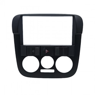 Moldura 6.8" e 7" VW Gol, Saveiro, Parati G4 - (Botões deslocados) - Preta em Oferta na Shopee