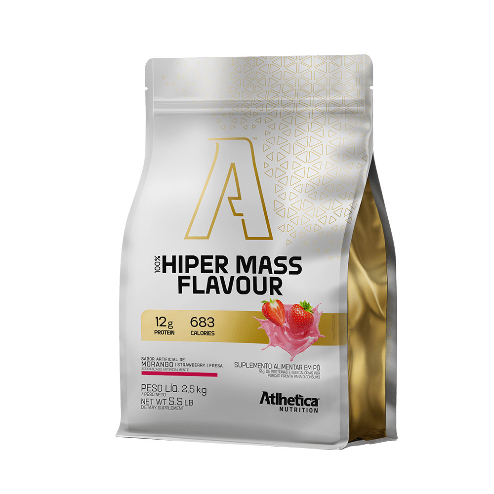 Hiper Mass Flavour - Hipercalórico(Massa) - Atlhetica - 2,5Kg em Oferta na Shopee