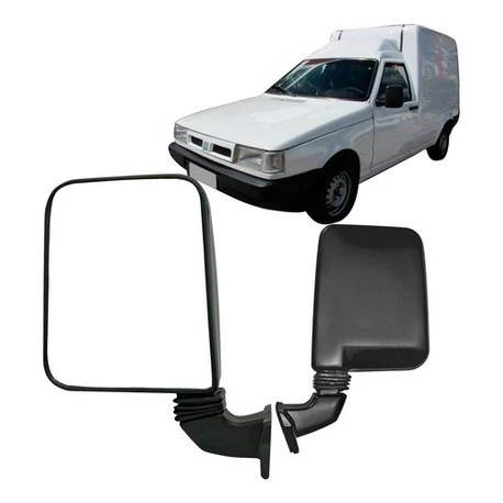 Retrovisor Fiat Fiorino 1991 1992 1993 1994 1995 1996 Manual