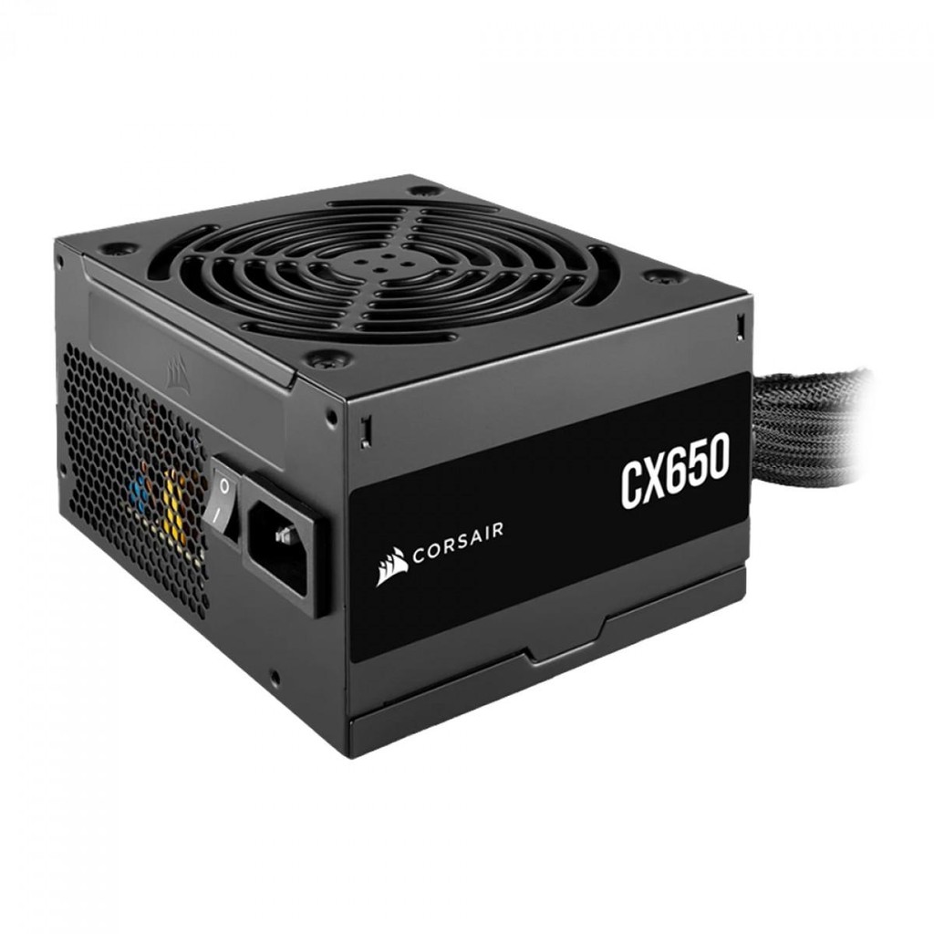 Fonte Corsair CX650, 650W, 80 Plus Bronze, PFC Ativo, ATX, CP-9020278-BR em Oferta na Shopee