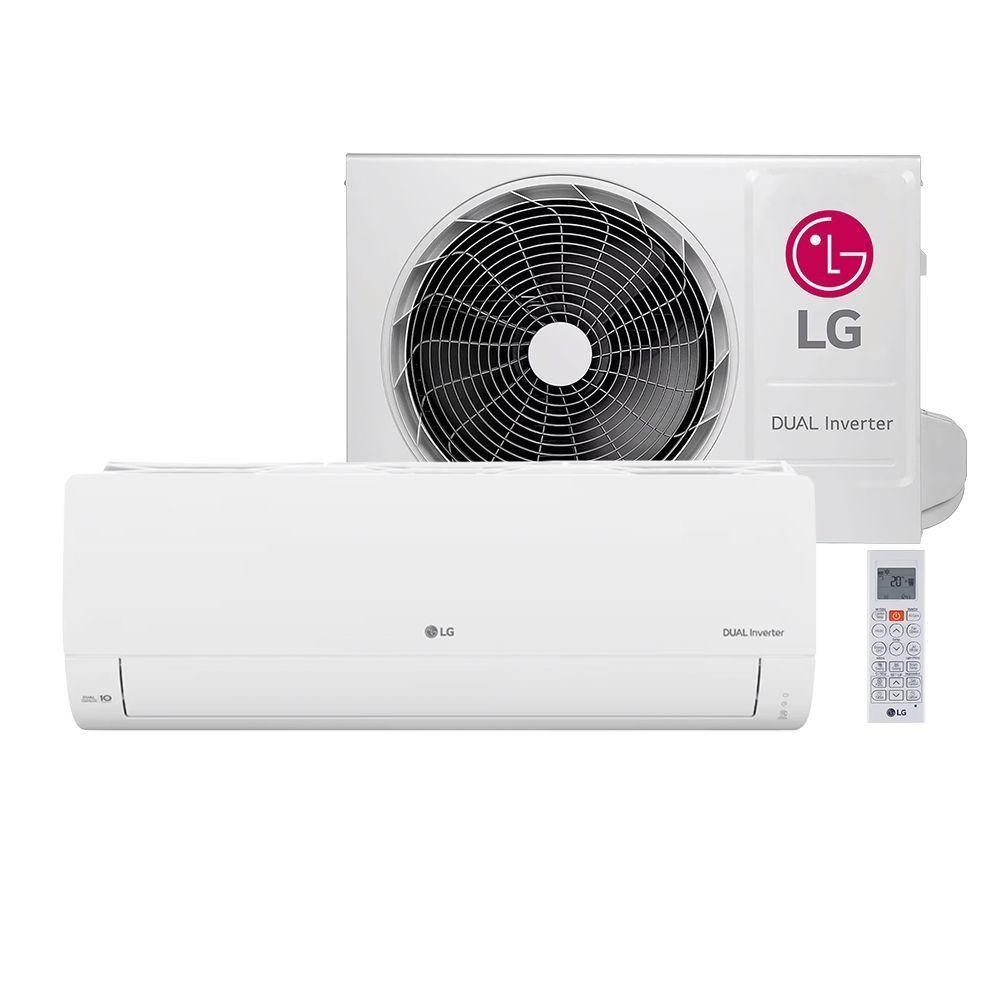 Ar Condicionado LG Dual Inverter Compact +AI 18.000 BTUs Frio 220V em Oferta na Shopee