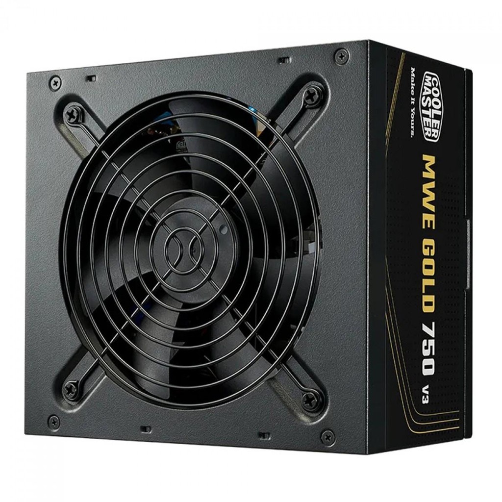 Fonte Cooler Master MWE Gold 750 V3, 750W, 80 Plus Gold