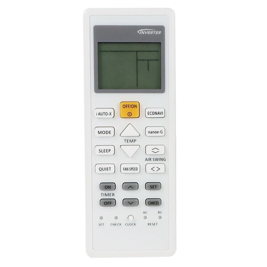 Controle remoto para Ar condicionado Split Panasonic A75C00350