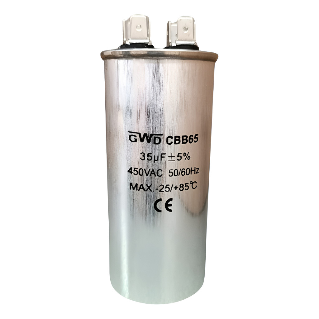 Capacitor Partida FAST-ON 35uf 450v 50x100mm - GWD