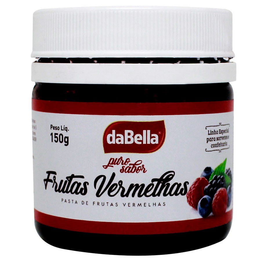Pasta de Frutas Vermelhas 150g DABELLA