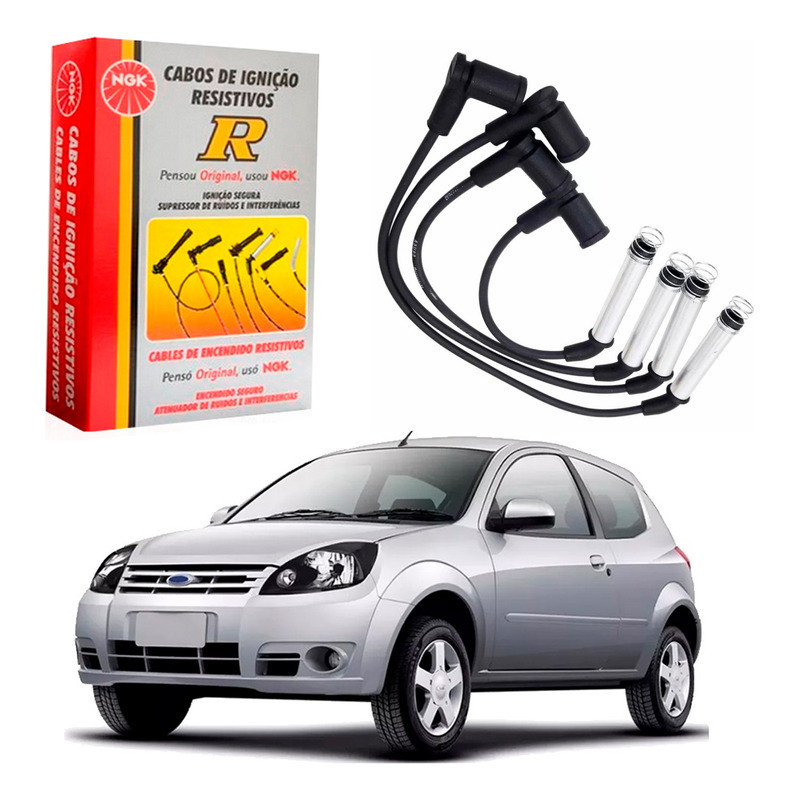 Cabo De Vela Ngk Ka 1.0 1.6 2008 A 2013 em Oferta na Shopee