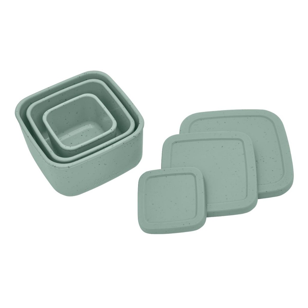 Conjunto de 3 Potes para Bebês Silicone Platinum Kikkaboo em Oferta na Shopee