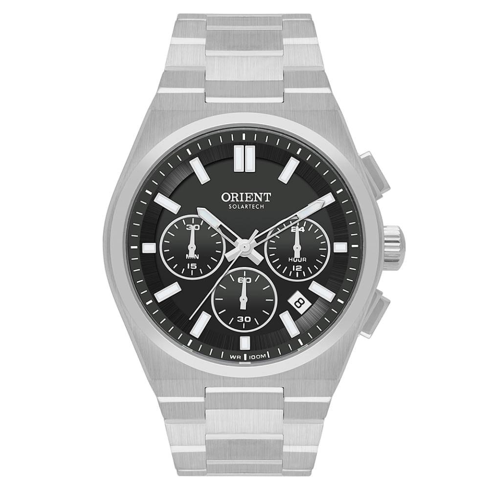 Relógio Masculino Orient Solartech Cronógrafo  Preto em Oferta na Shopee
