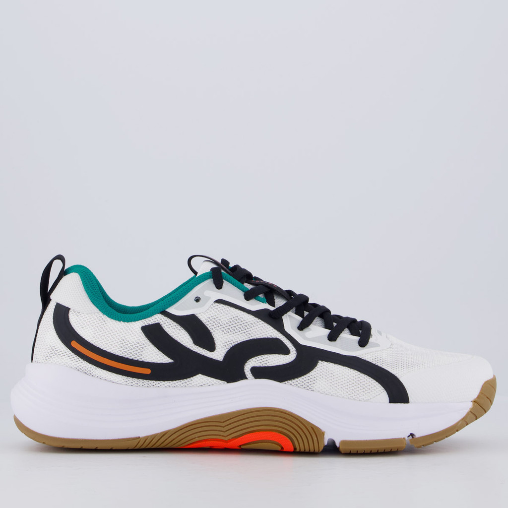 Tênis Olympikus Treino Branco e Preto em Oferta na Shopee