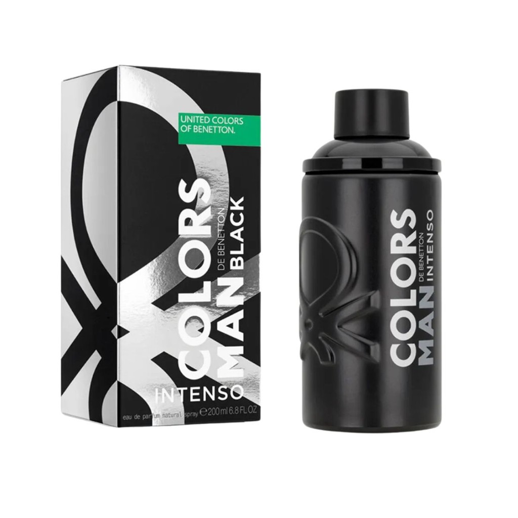 Benetton Colors Black Intenso - 200ml