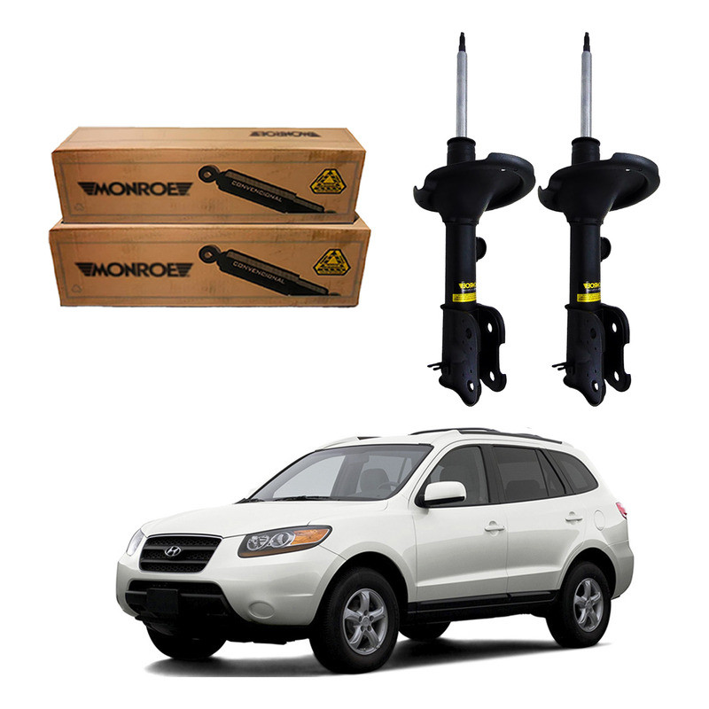 Par Amortecedor Dianteiro Monroe Santa Fe 2.7 2007 A 2009 em Oferta na Shopee