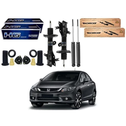 Kit Amortecedor Dianteiro Traseiro Civic 1.8 2012 A 2016