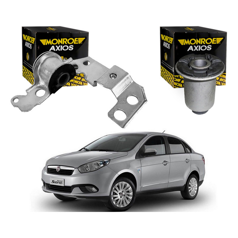 Par Bucha Bandeja Direita Grand Siena 1.4 1.6 2012 A 2016 em Oferta na Shopee