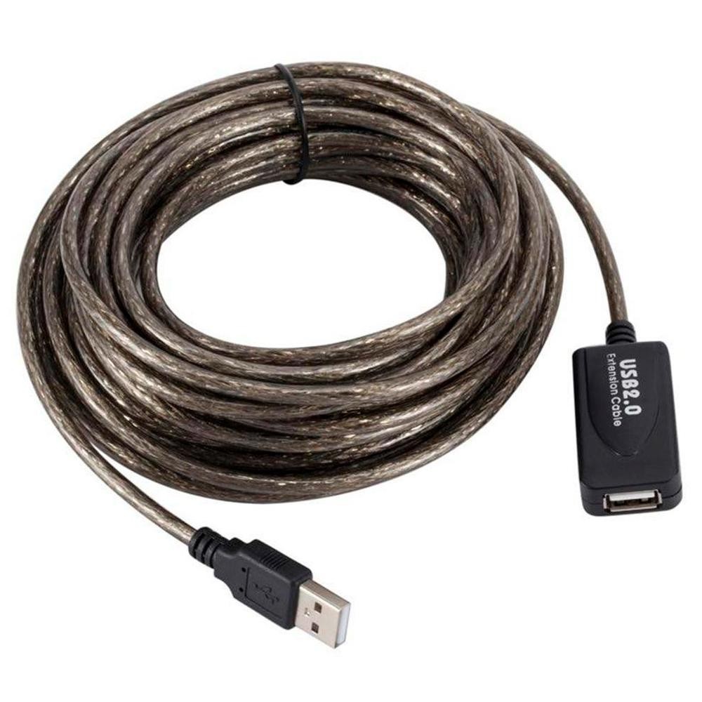 Cabo Extensor USB A Macho x USB A Fêmea - 5 Metros