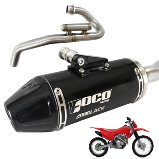 Escapamento CRF 300F Foco Racing F1 Curva + Ponteira em Oferta na Shopee