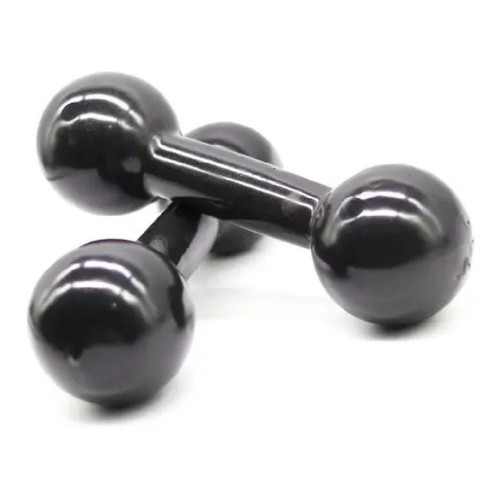 Halter Emborrachado Par De 3 Kg P/ Supino E Fortalecimento