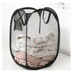 Cesto De Roupa Dobrável Para Roupas E Brinquedos Infantil Caixa Organizadora Cozinha Quarto Casa