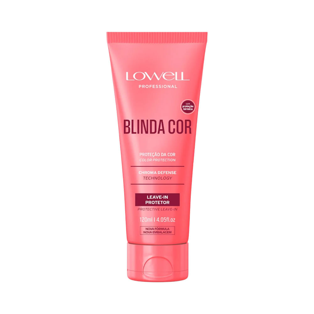 Leave-in Protetor Lowell Blinda Cor 120ml em Oferta na Shopee