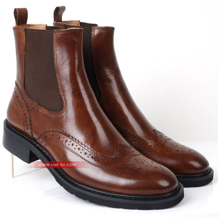 Botas femininas bloco estilo britânico manga botas curtas de cano alto negócios Martin botas femininas esculpidas forro 