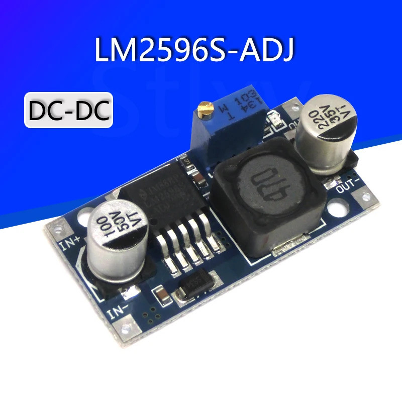 LM2596s DC-Módulo De Fonte De Alimentação step-down 3A Ajustável LM2596 Regulador De Tensão 24V 12V 5V 3V H
