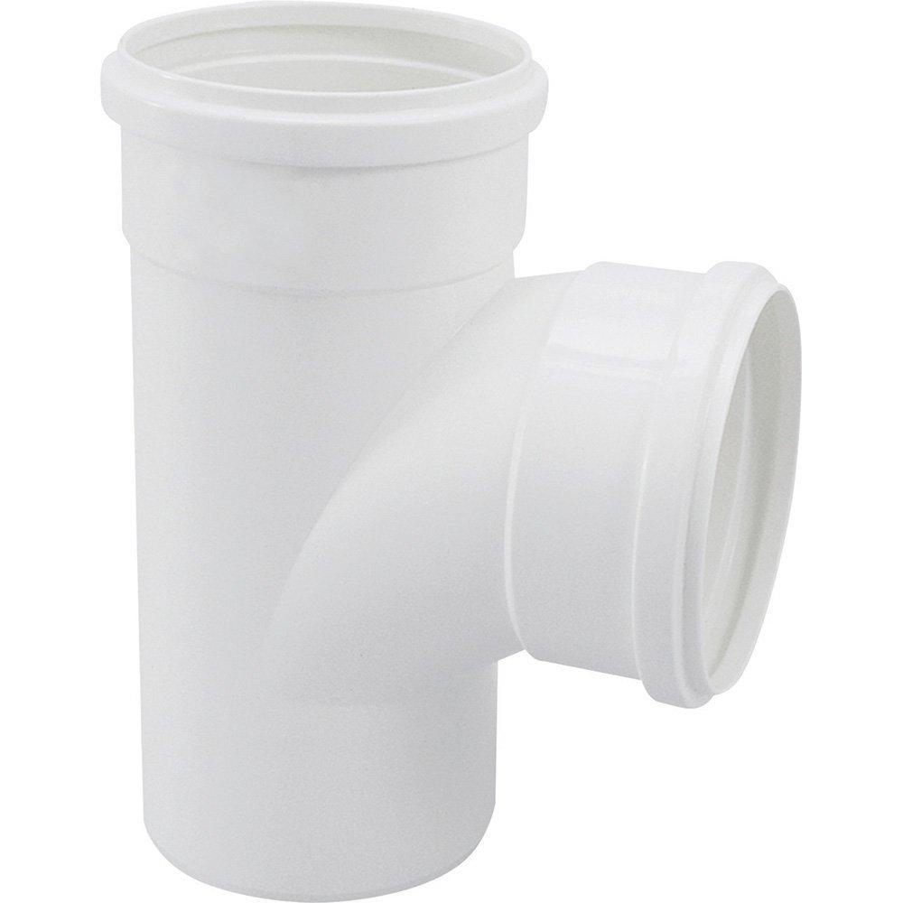 Tee Esgoto Krona 100mm - Embalagem com 10 Unidades