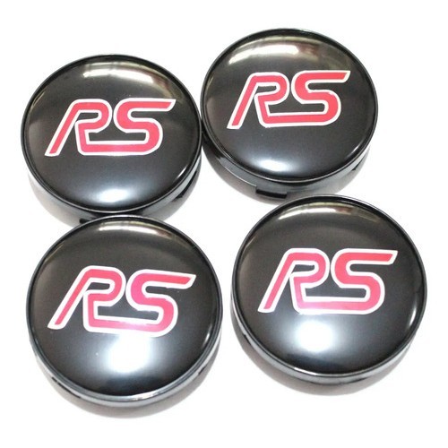 Kit Calotas Roda Ford Rs Fusion Fiesta Focus Ka Edge New Eco Preto