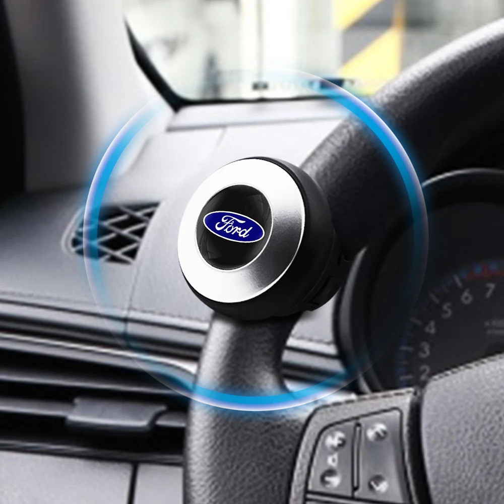 Manípulo de Direção para Carro, Bola de Reforço para Volante, Manípulo de Direção com Rolamento de Metal, Reforço Auxili