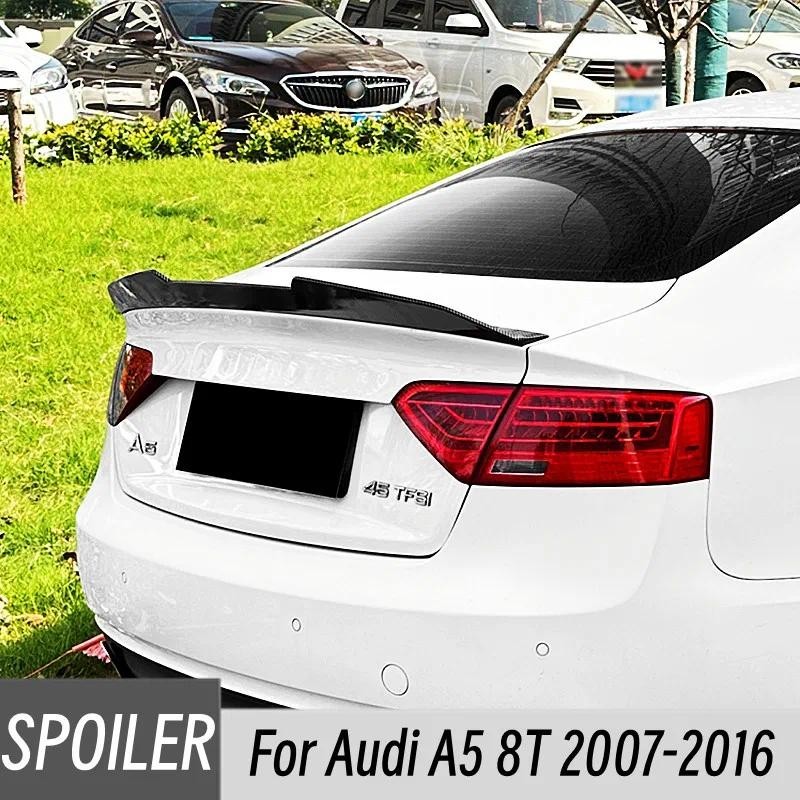 Para 2007-2016 Audi A5 8T Quatro Portas Sportback Estilo PSM Tampa Do Porta-Malas Traseiro Boot Ducktail Spoiler Asas Ac