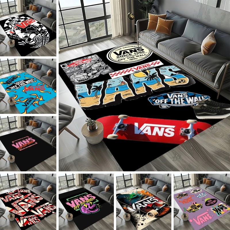 Vans California Vintage Crystal Velvet Carpet Antiderrapante Lavável Tapete Para Decoração De Casa