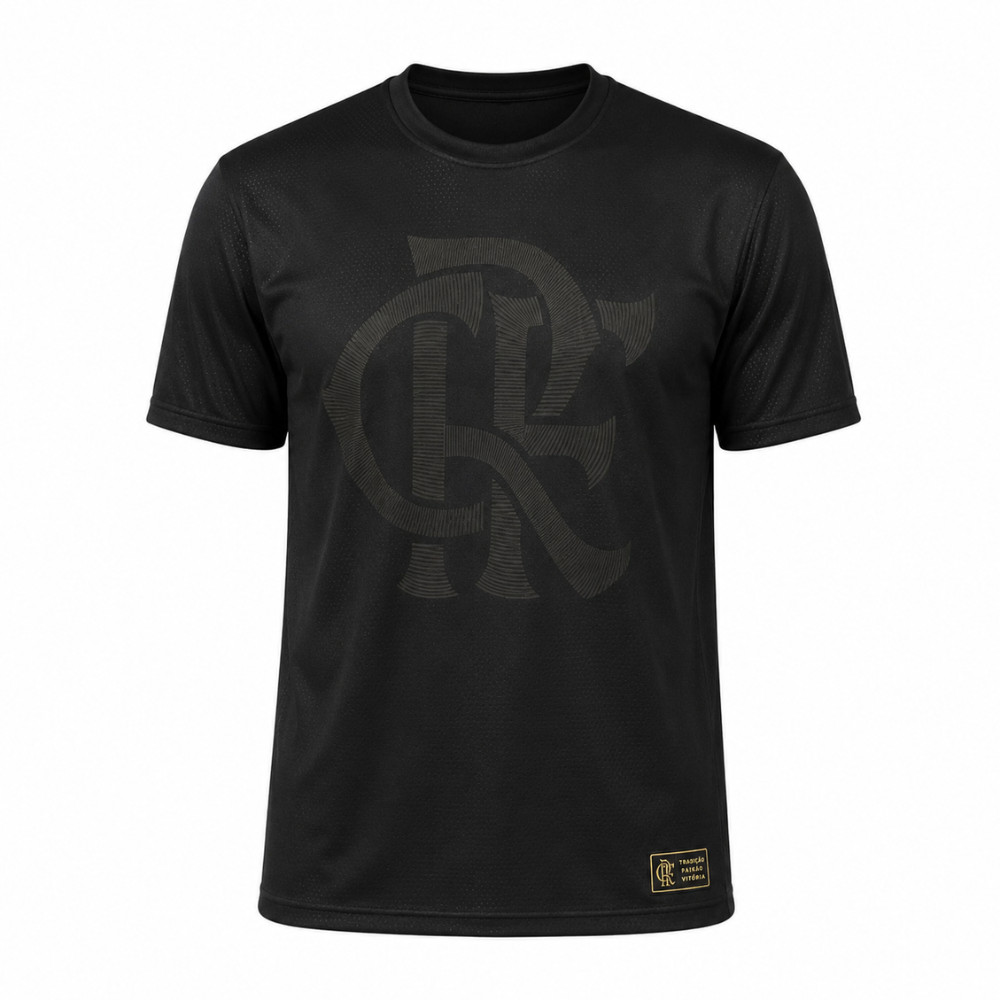 Camisa Flamengo Poliamida Escudo em Relevo Coimbra 33931