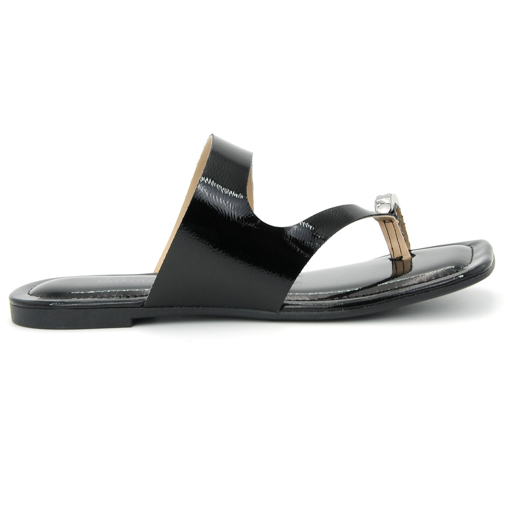 Rasteira Dakota Feminino Y8481 Salto Baixa Dedo Casual Leve