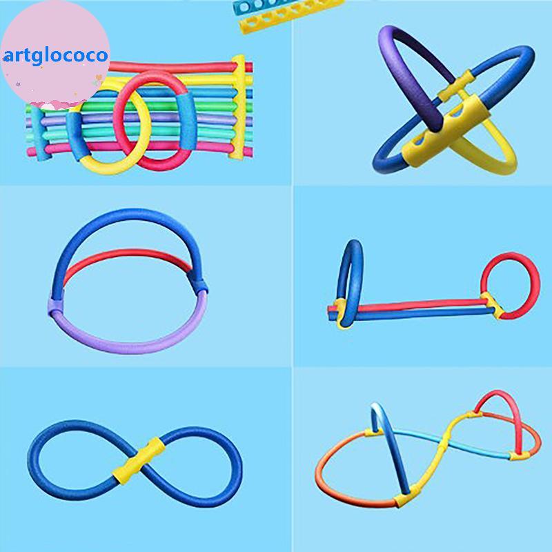 Artglococo 150CM Piscina Float Aid Nadar Macarrão Anel Espuma Flutuabilidade Sti Útil Para Crianças Adulto Acessórios Fl