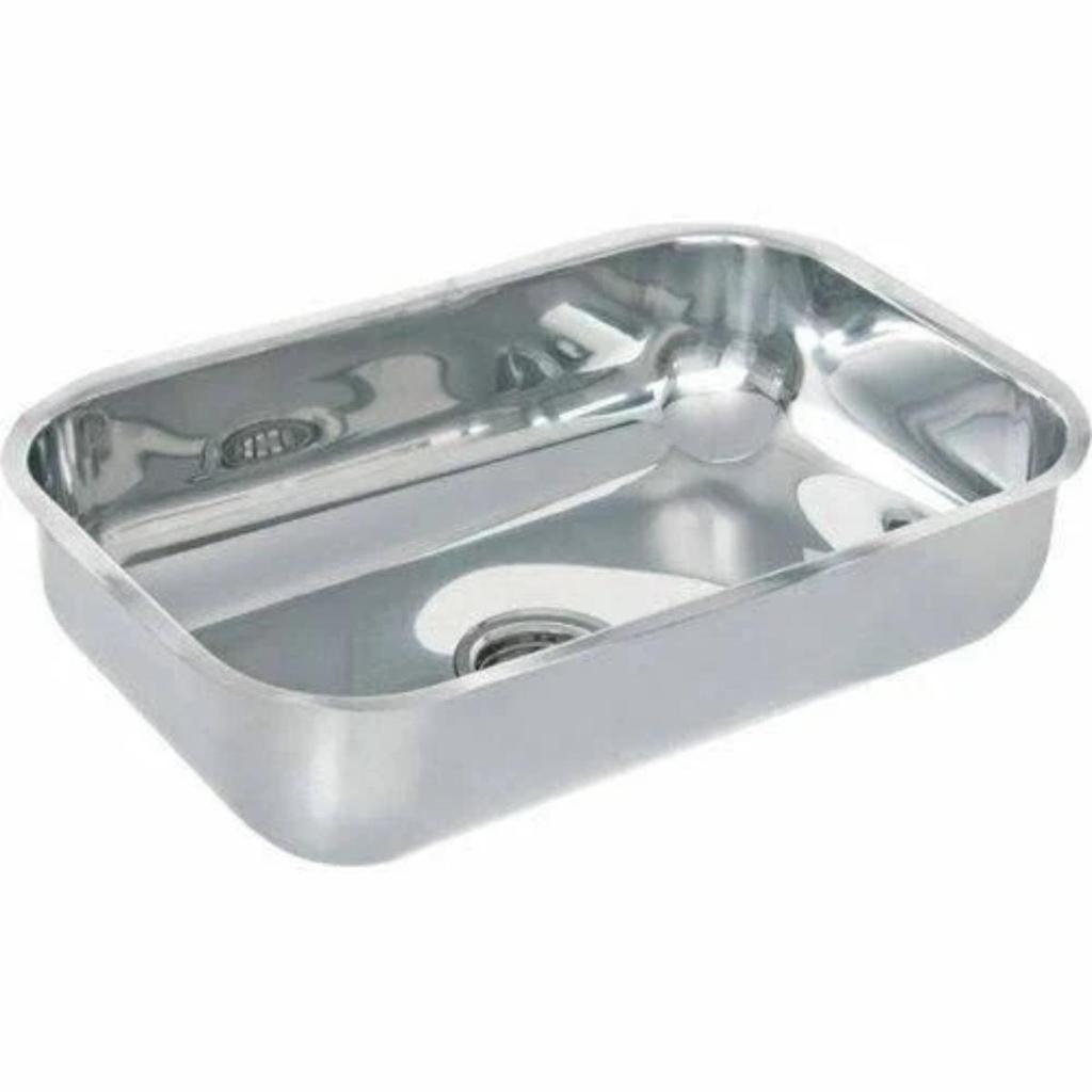 Cuba Inox Metalosa 60x37x14cm Aço 430 De Embutir — imagem 2 de 2