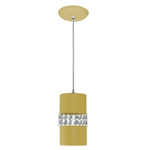 Pendente Bivolt Bya JD Molina Amarelo Amarelo
