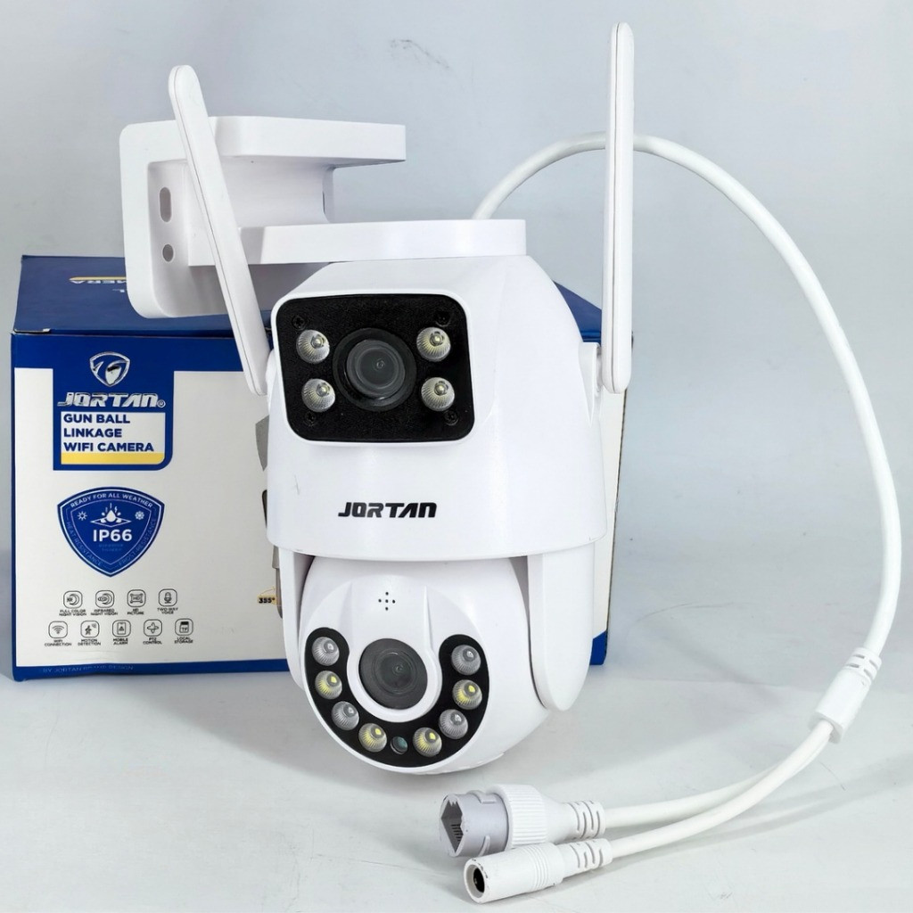 Câmera De Segurança Externa IP Wifi Lente Dupla App ICSEE Ip66 360 Sensor Visão Noturna
