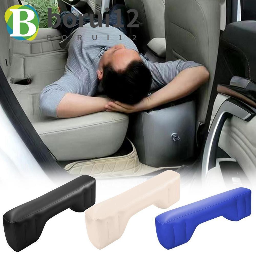Almofada Inflável Para Pés De Carro BORUIB , Colchão Viagem Automática Em PVC Com Acolchoamento De Lacunas , Cama Macio