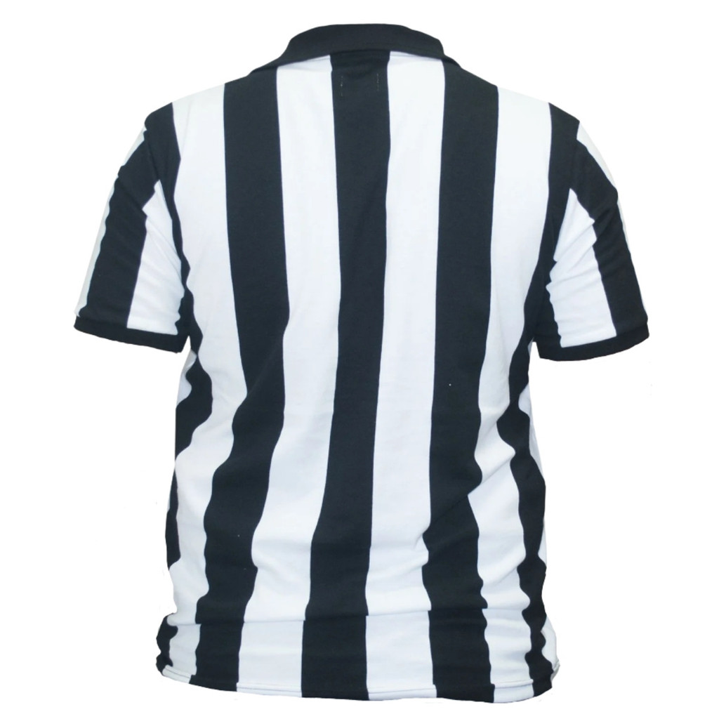 Camisa Santos Retrô Bimundial 1963 Listrada Algodão Original · foto 2