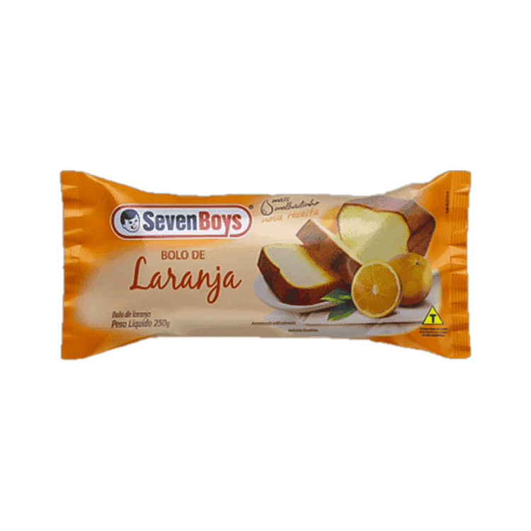 Bolo sabor Laranja Seven Boys