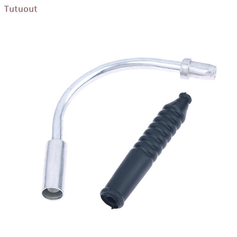 TUTU 10 Pcs V Freio Macarrão + Conjunto De Bota Guia De Cabo Curvo Tubo Mangas Protetor Mangueira Mountain Bike Ao Ar Li