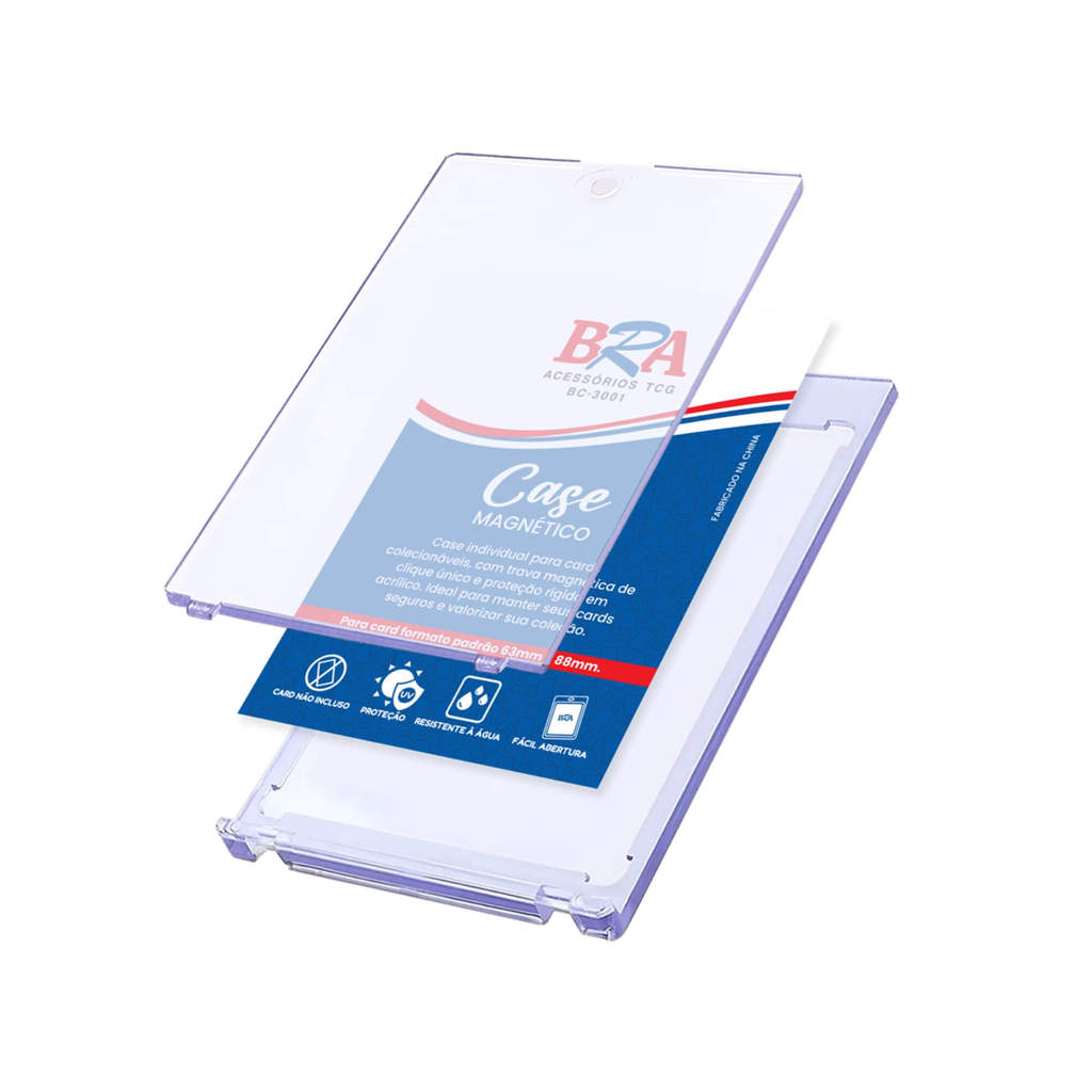 Case Magnético Para Cards 7mm Proteção Premium C/ Imã BRA BC-3001 — imagem 2 de 2
