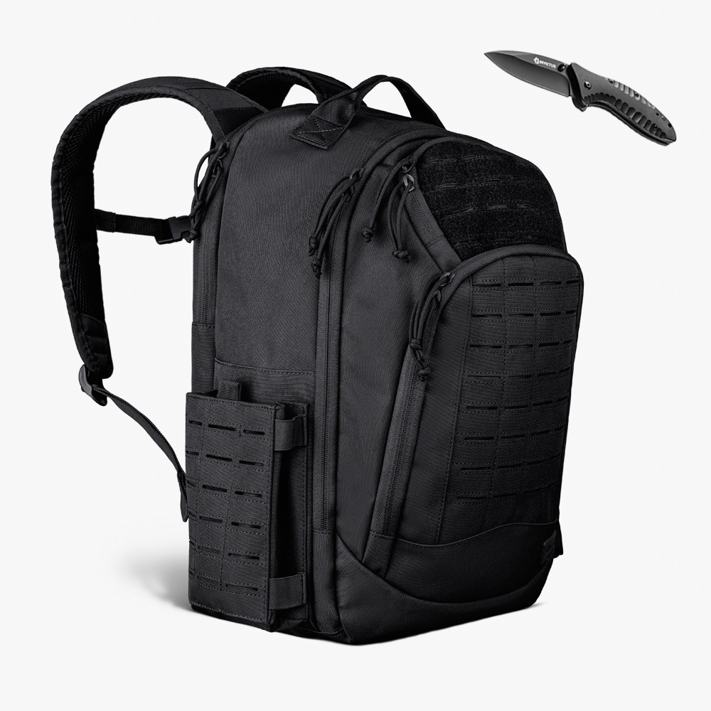 Mochila Invictus Seal Tecido 600D 40 Litros + Canivete Rapid Invictus