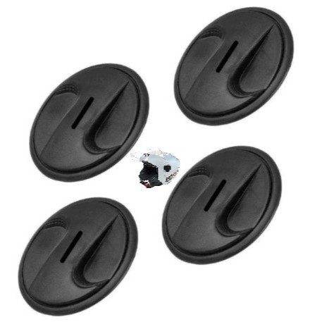 kit 2 Pares de Reparo Fixador Botão Lateral Viseira Capacete New Liberty 3 / New Atomic Open em Oferta na Shopee