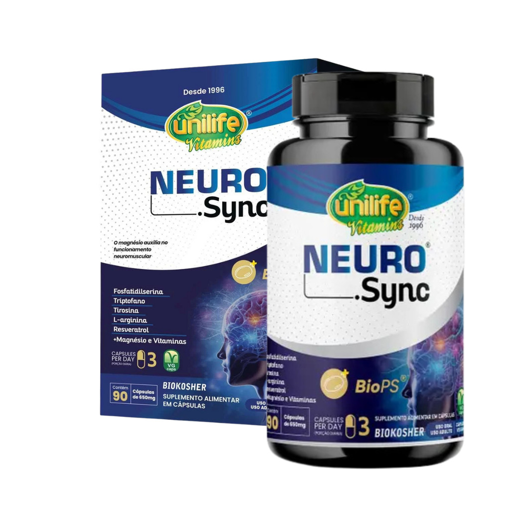 NEURO SYNC 90 CAPS UNILIFE