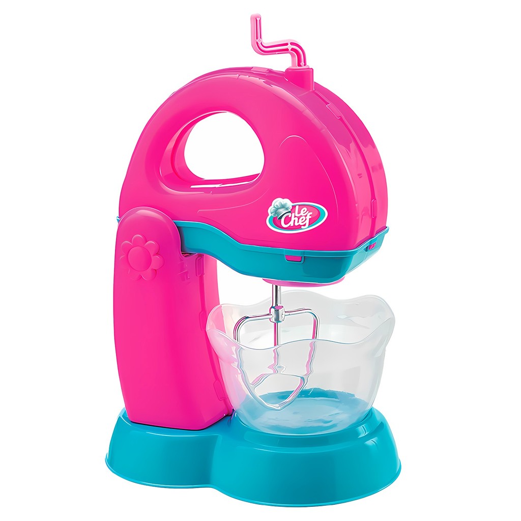 Cozinha Infantil Batedeira Colorida Le Chef Para Menina Brinquedo Faz De Conta – Usual Brinquedos