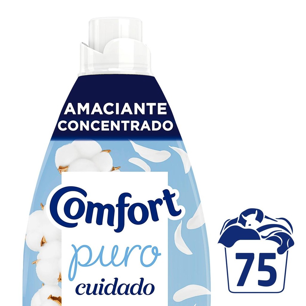 Amaciante Concentrado Comfort Puro Cuidado 1,5L em Oferta na Shopee