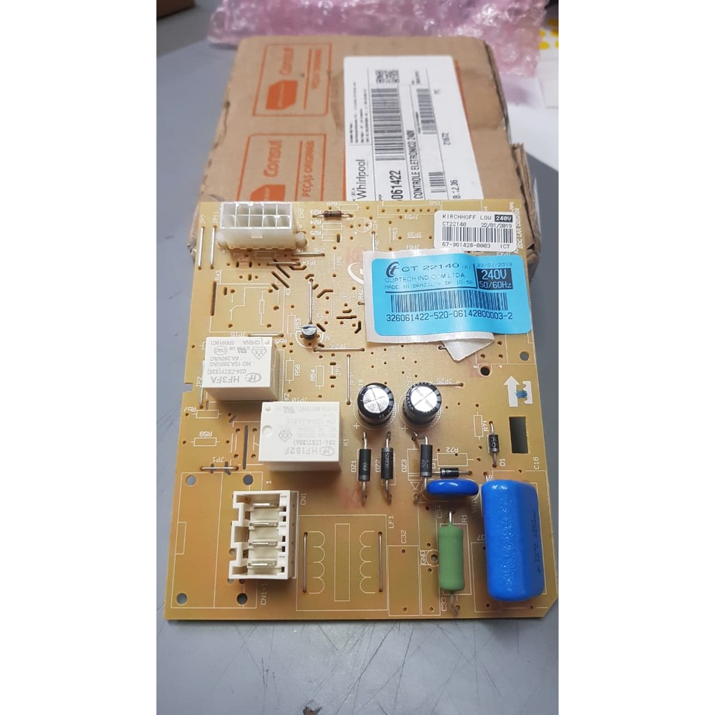 Placa Geladeira Brastemp Consul Frost Free Brm35 Crm35