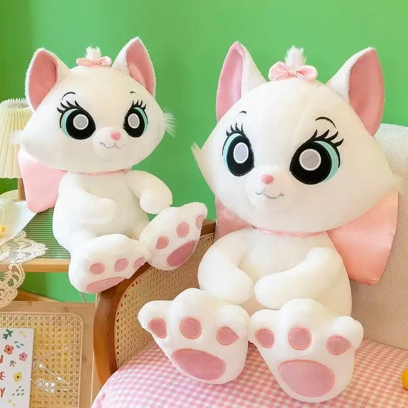 Pelúcia Gata Marie 35cm/60cm – Presente Fofo para Namorados, Crianças ou Decoração — imagem 2 de 2